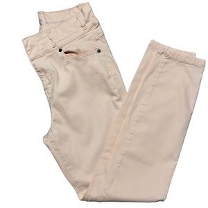 SOHO HIGH WAISTED PANT SOFT PEACH  SIZE 6